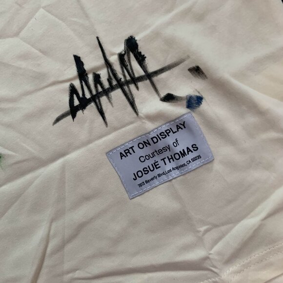 Gallery Dept x Lanvin Paint Splatter T-Shirt Men's Large, Medium, Small - Picture 3 of 4